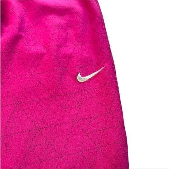 Nike Relay Dri Fit Tight Crop Legging Small Pink - Picture 3 of 7